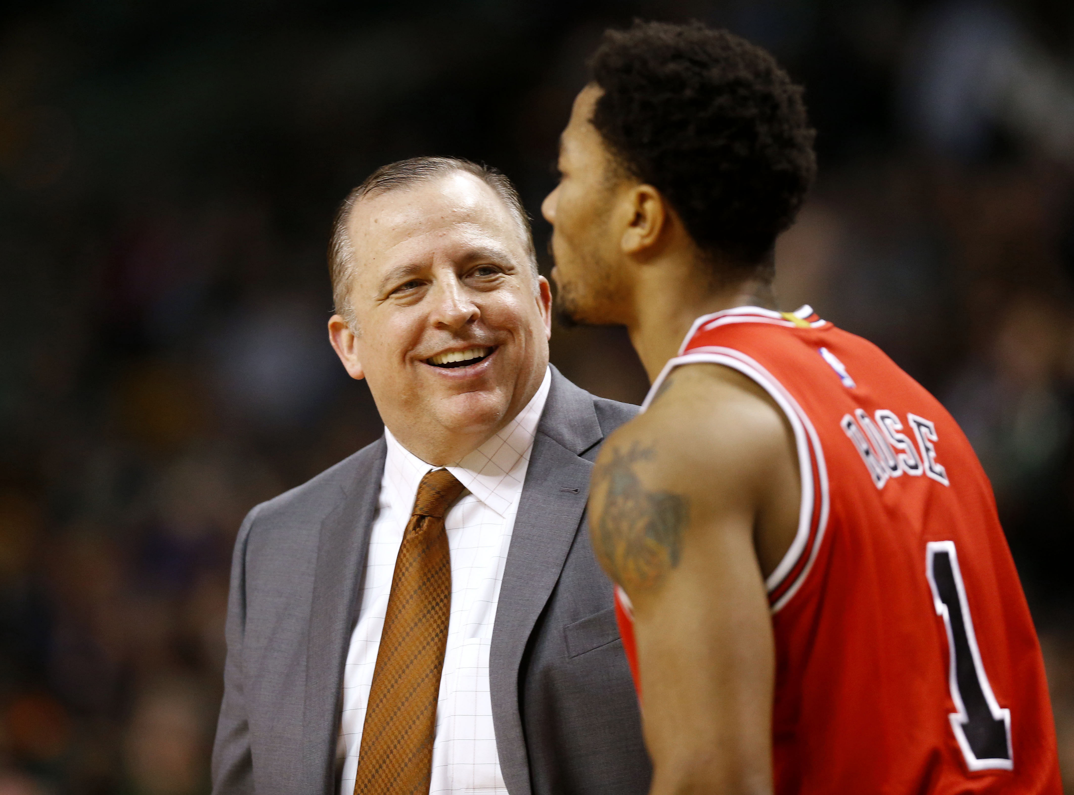 Derrick Rose opens up about relationship with Tom Thibodeau. (Photo: IMAGN)